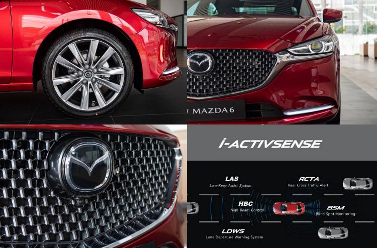Mazda 6 phiên bản cao nhất được trang bị công nghệ i-Activsense